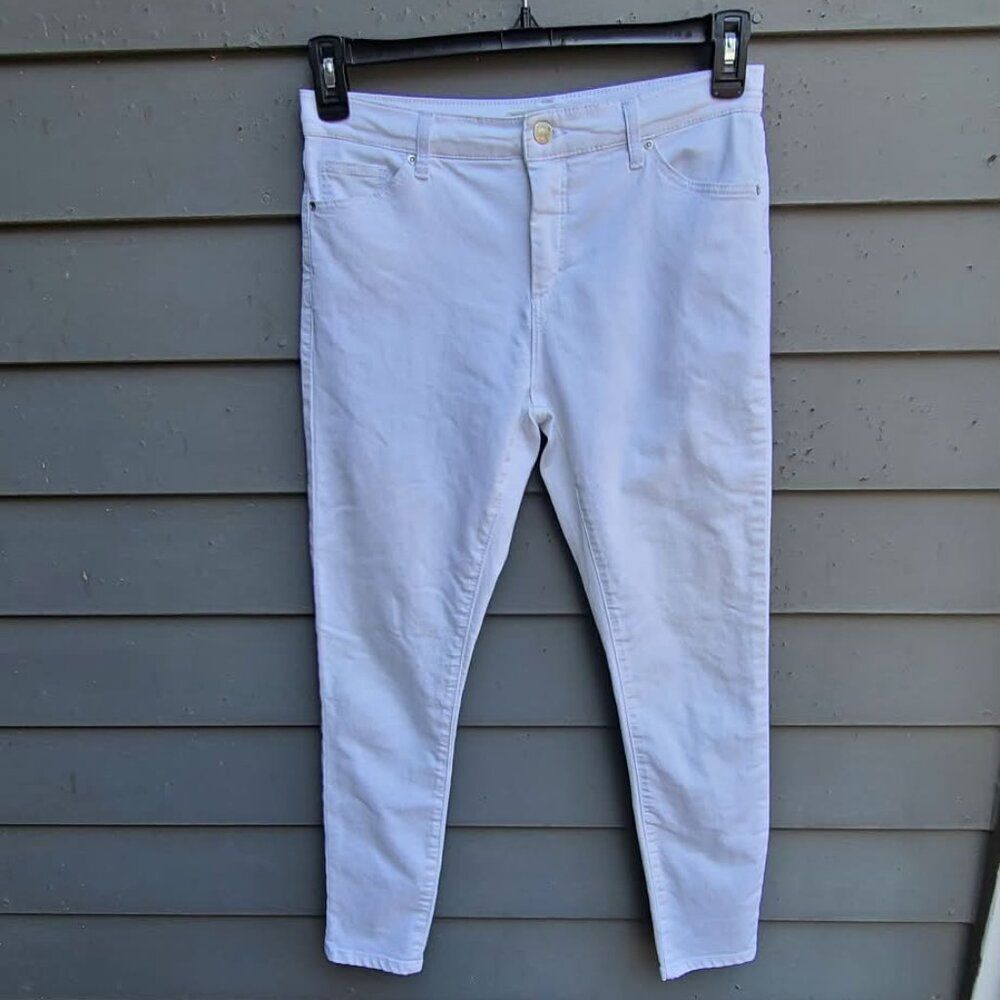 Topshop Leigh White Jeans size 30